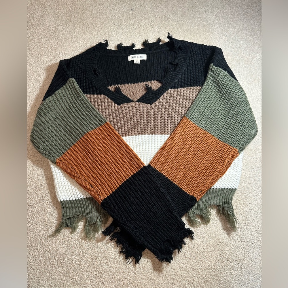 NWOT Dry Goods Fall Sweater, Brand/Collection: Fashion on Earth, Size XS